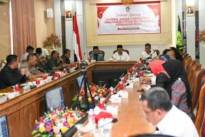 Gubernur Pimpin Rakor FORKOPIMDA dan Pemda Kabupaten/Kota di Natuna