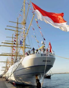 KRI Bima Suci Merapat di Jerman untuk Mengikuti Hanse Sail