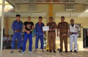 SMKN 6 Batam Apresiasi Siswa Juara Beladiri Jujitsu