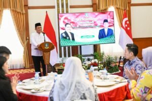 Gubernur Ansar Menjamu Minister Maliki Osman, Pererat Hubungan Kepri dan Singapura