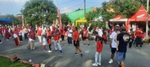 Meriahnya HUT RI ke 78 di Simpang Raya dan Gabana