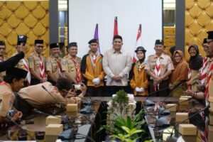Lepas Kontingen ke Raimuna Nasional, Bupati Roby : Kalian Putra Putri Terbaik Bintan