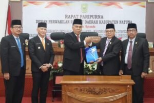 APBD Perubahan Kabupaten Natuna Disahkan Rp1.233 Triliun