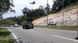 Jalan Sei Temiang Minim Rambu Lalu lintas