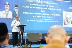 Optimalkan Pendapatan Dari Pajak Daerah, Pemko Batam Gelar Sosialisasi Kepatuhan Wajib Pajak