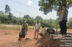 Klarifikasi Video Polisi Viral Bawa Parang Ukur Lahan Warga Rempang