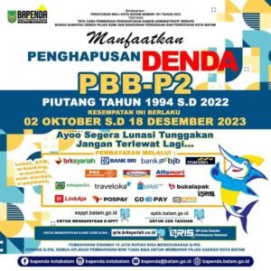 Penghapusan Denda PBB-P2 Sudah Mulai Berlaku