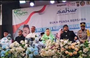 Istri Almarhum Gusdur Buka Puasa Bersama di Gereja