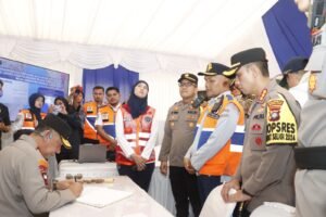 Kapolda Kepri Tinjau Arus Mudik Lebaran 2024