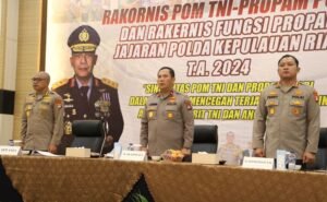 Cegah Konflik, Polisi Militer dan Propam Polda Kepri Rapat Koordinasi