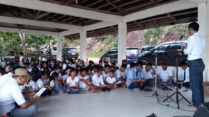 HUT ke-15 Tahun, STM Immanuel Laksanakan Ibadah Pantai