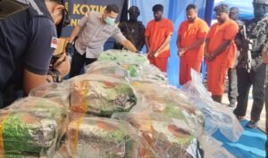 Sebanyak 106 Kilogram Sabu-Sabu Disembunyikan di Tangki BBM Kapal di Karimun, Kepri