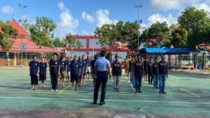 Lapas Batam Gelar Kegiatan Baris-berbaris Setiap Minggu untuk Napi