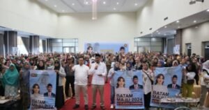 Ahmad Surya dan Relawannya Deklarasi Menangkan Pasangan Amsakar-Li Claudia