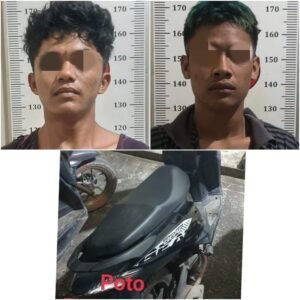 Nyuri Motor di Batuaji Dijual di Bengkong, Dua Maling Ditangkap Polisi saat Transaksi