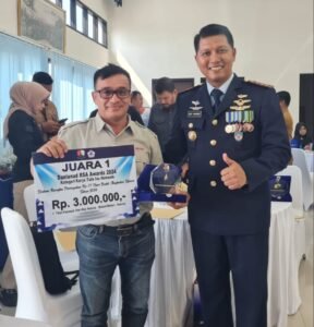 Danlanud Raden Sadjad Award 2024, Jurnalis Posmetro Batam Raih Juara I
