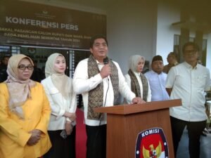 Daftar ke KPU Bintan, Petahana Bupati Bintan: Maju dan Sejahtera