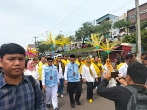 Ansar-Nyanyang Deklarasi Dihadiri Ribuan Pendukung, Beberkan Program Pinjaman Modal Bunga 0 Persen