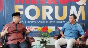 Metro Forum Bersama Bacawagub  Kepri Nyanyang Haris Pratamura