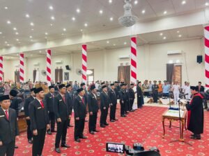 20 Anggota DPRD Natuna 2024-2029 Dilantik, Masih Dipimpin Ketua DPRD Sementara