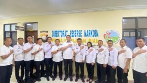 Terkait Pemberantasan Peredaran Narkoba, Jajaran Rutan Batam Berkunjung ke Polda Kepri