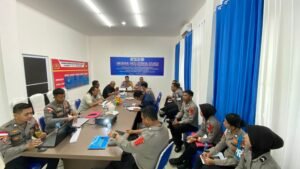 Jelang Pelantikan Presiden dan Wakil Presiden, Polres Bintan Gelar Latpra Ops Zebra Seligi 2024