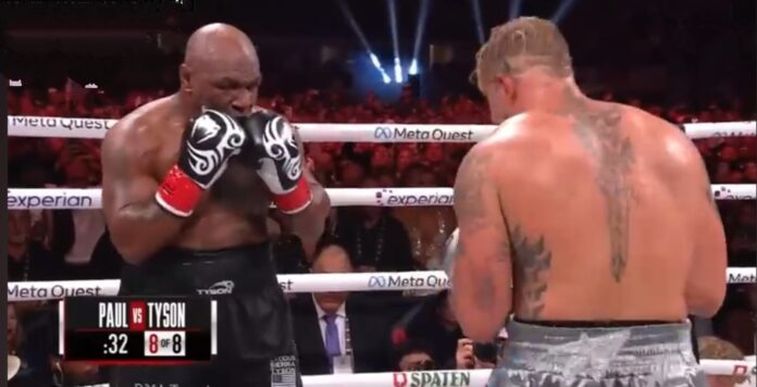 Duel Mike Tyson vs Jake Paul