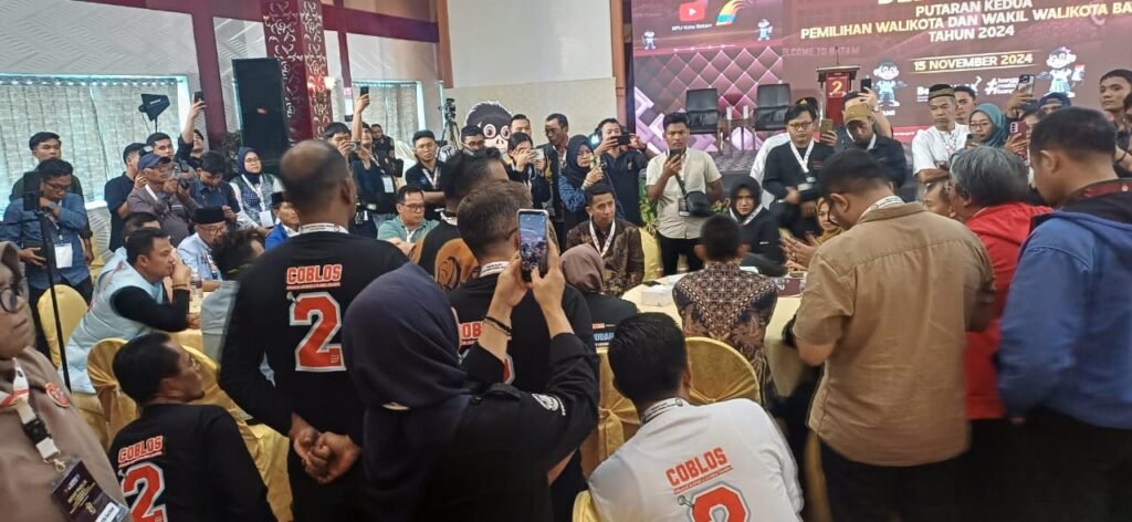 Debat Putaran Kedua Pilkada Batam Molor, Tatatertib Sempat Dipermasalahkan