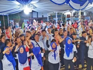 “Gelombang gelombang Biru” Bergejolak di Jodoh, Siap Antar Rudi-Rafiq jadi Gubernur Majukan Kepri