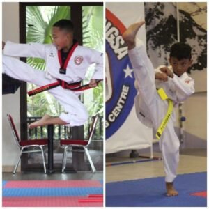 2 Siswa Sekolah Nabilah Ikut Daedo International Taekwondo Championship