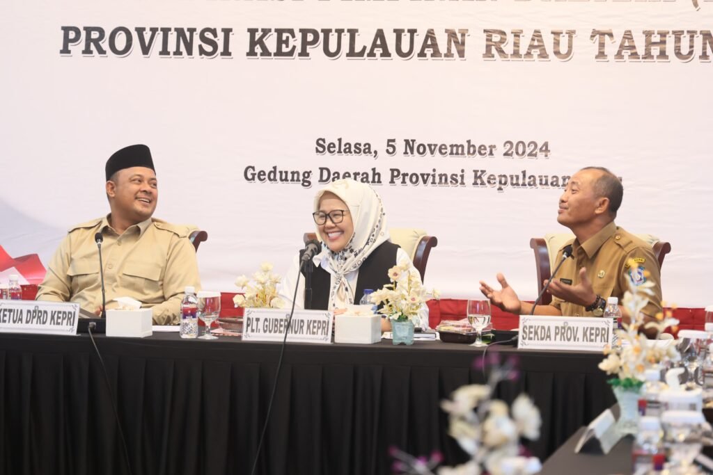 Plt Gubernur Kepri, Marlin Agustina Hadiri Rakor Forkopimda untuk Sukseskan Pilkada Serentak 2024