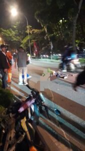 Jalan Sempit di Tiban Renggut Nyawa, Kepala Pemotor Dilindas Bus