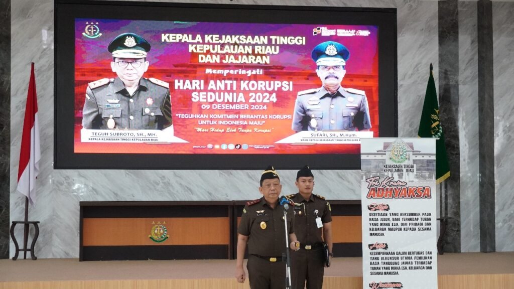 Peringatan Hari Anti Korupsi di Kejati Kepri: Teguhkan Integritas dan Transparansi