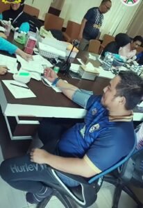 Pagi-pagi Pegawai Dinas Perkim Bintan Cek Kesehatan, Kadis: Hidup Sehat Itu Pilihan