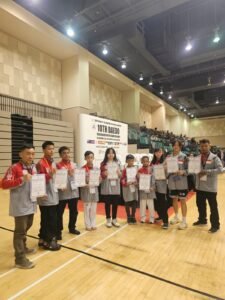 Didukung ‘Pelatih Bayangan’, Taekwondo Kharisma Bangsa Raih 8 Medali Kejuaraan Daedo