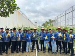 Dukung Program Ketahanan Pangan, Rutan Batam Sukses Panen Jagung 250 Kg