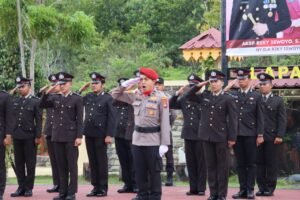 Polres Bintan Gelar Upacara Hari Ibu