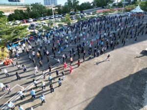 Senam Gabungan Akhir Tahun BP Batam: Meningkatkan Kesehatan dan Produktivitas