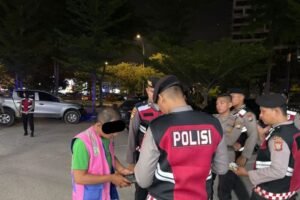 Puluhan Juru Parkir Liar di Batam Ditertibkan Polisi, akan Disidang di Pengadilan Negeri