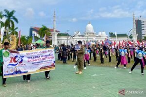 Pawai Peringati HUT Ke-195 Batam Dikuti 8.000 Peserta, Menampilkan Seluruh Budaya