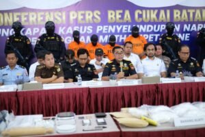 Bea Cukai Batam Gagalkan Penyelundupan 10,95 kg Sabu di Bandara Hang Nadim Batam dan Hotel di Jodoh