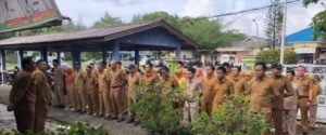 Cerita Awal Tahun Disperkim Bintan: Lewat Koreografi dan Tanda Tangan Bareng