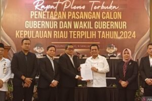 Ditetapkan KPU Kepri sebagai Gubernur dan Wakil Gub Terpilih 2025-2030, Ansar Ahmad Singgung Visi Misi