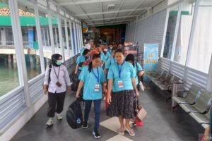 150 PMI Nonprosedural dari Malaysia Ditampung di RPTC Tanjungpinang
