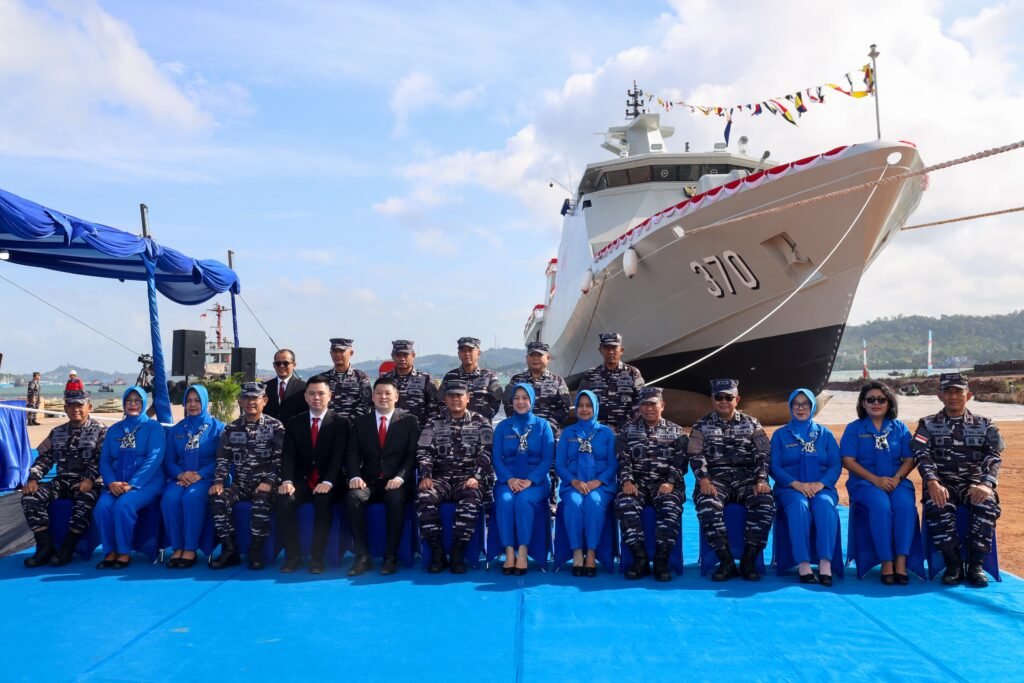 Kapal Korvet KRI Bung Hatta-370 Siap Perkuat Armada TNI AL