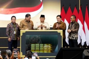 Resmi Diluncurkan Presiden Prabowo, BSI Jadi Bank Emas  Pertama di Indonesia