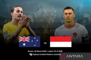 Kualifikasi Piala Dunia 2026 Zona Asia, Babak 1 Timnas Indonesia Tertinggal 0 – 3 dari Australia