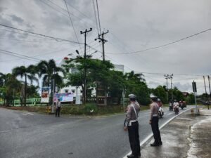 Prioritaskan Keselamatan Masyarakat, Satlantas Polres Natuna Gelar Turjawali
