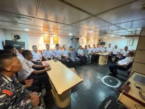 Bakamla RI Gelar Latihan Kesiapan Tugas di atas KN Bintang Laut-401