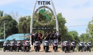 Rasakan Sensasi Berkendara New Honda PCX160 RoadSync Menuju Titik Nol Barelang